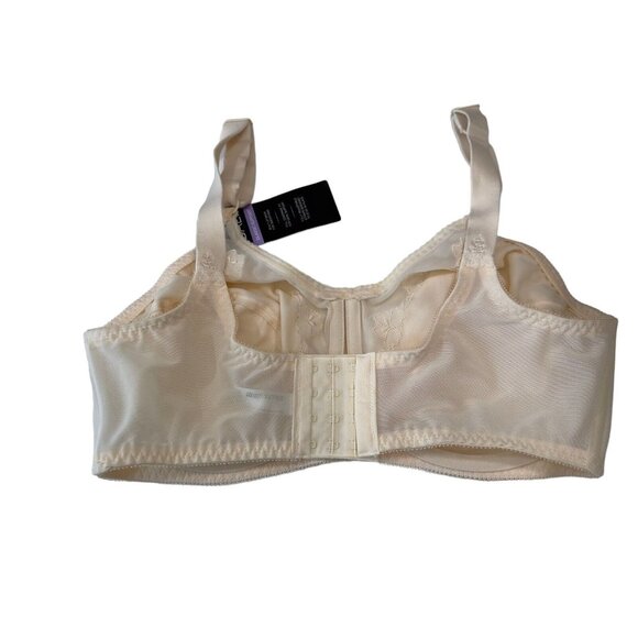 Bali Classic Support Underwire Bra Style 0180 Size 36DDD Ivory No Padding NEW - Picture 6 of 12